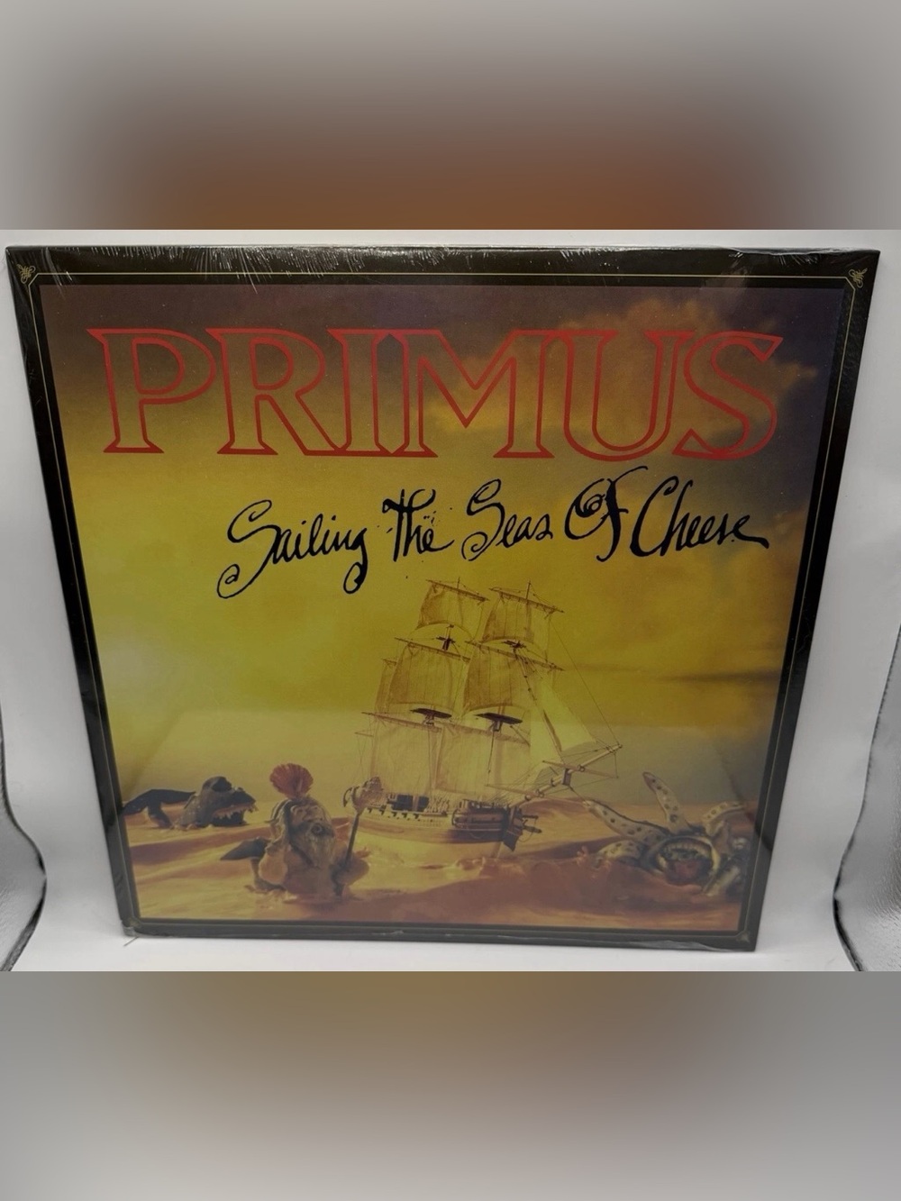 Sealed- Sailing the Seas of Cheese (Yellow) Vinyl Record
